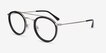 Architect Black Silver Acetate, MetalEyeglass Frames from EyeBuyDirect, Angle View