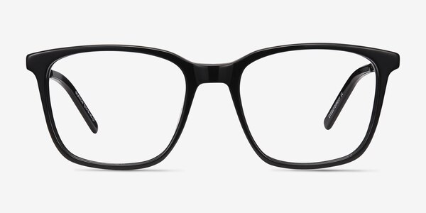 Morrow Noir Acetate-metal Montures de lunettes de vue