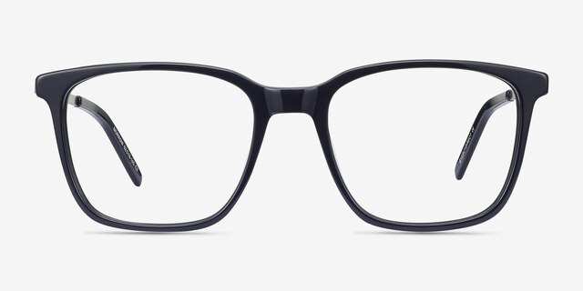 Morrow Navy AcetateEyeglass Frames from EyeBuyDirect, Front View