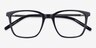 Morrow Navy AcetateEyeglass Frames from EyeBuyDirect, Closed View