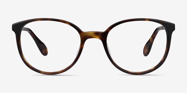 Lucy Tortoise Acetate-metalEyeglass Frames from EyeBuyDirect, Front View