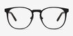 Resonance Black Acetate, MetalEyeglass Frames from EyeBuyDirect, Front View