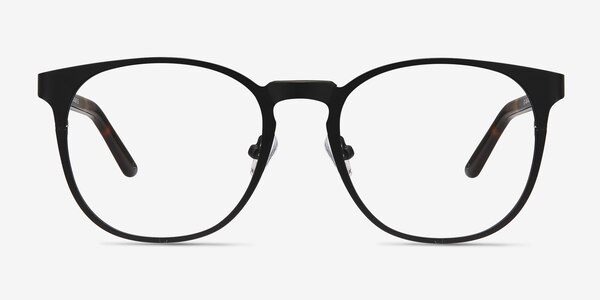 Resonance Black Acetate-metal Eyeglass Frames