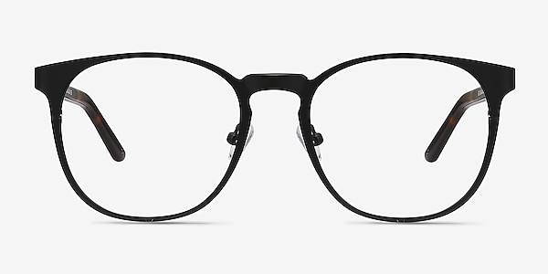 Resonance Black Acetate-metal Eyeglass Frames
