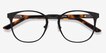 Resonance Black Acetate, MetalEyeglass Frames from EyeBuyDirect, Closed View