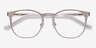 Resonance Gunmetal Acetate-metalEyeglass Frames from EyeBuyDirect, Closed View