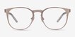 Resonance Rose Gold Acetate, MetalEyeglass Frames from EyeBuyDirect, Front View