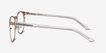 Resonance Rose Gold Acetate, MetalEyeglass Frames from EyeBuyDirect, Side View
