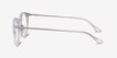 Luminous Clear Acetate, MetalEyeglass Frames from EyeBuyDirect, Side View