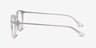 Luminous Clear Acetate-metalEyeglass Frames from EyeBuyDirect, Side View