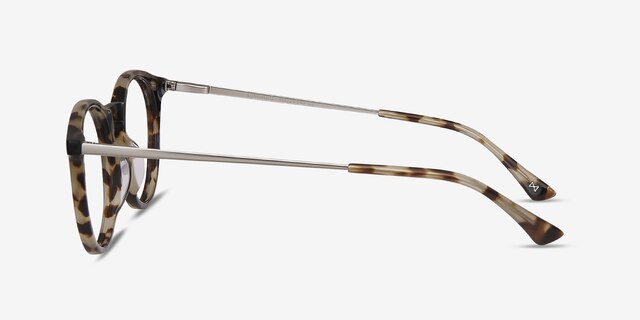 Luminous Tortoise Acetate-metalEyeglass Frames from EyeBuyDirect, Side View