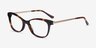 Ripple Tortoise Acetate-metalEyeglass Frames from EyeBuyDirect, Angle View