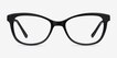 Ripple Black Acetate, MetalEyeglass Frames from EyeBuyDirect, Front View