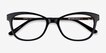 Ripple Black Acetate, MetalEyeglass Frames from EyeBuyDirect, Closed View