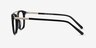 Guild Black AcetateEyeglass Frames from EyeBuyDirect, Side View
