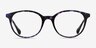 Martini Purple Tortoise AcetateEyeglass Frames from EyeBuyDirect, Front View