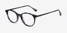 Martini Purple Tortoise AcetateEyeglass Frames from EyeBuyDirect, Angle View