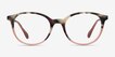 Martini Tortoise Acetate, MetalEyeglass Frames from EyeBuyDirect, Front View