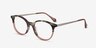 Martini Écailles Acetate-metalMontures de lunettes de vue d'EyeBuyDirect, Vue d'Angle