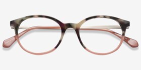 Martini Écailles Acetate-metal Montures de lunettes de vue d'EyeBuyDirect, Vue Rapprochée