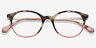 Martini Écailles Acetate-metalMontures de lunettes de vue d'EyeBuyDirect, Vue Rapprochée