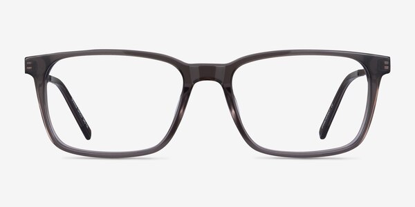 Stanza Gris Acetate-metal Montures de lunettes de vue