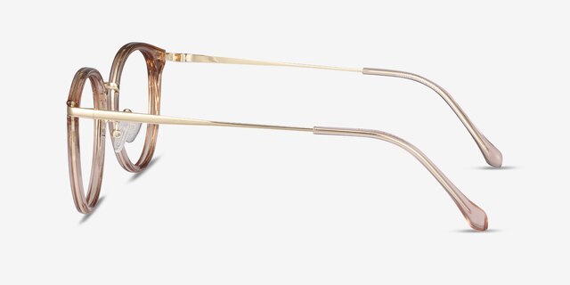 Hollie Rose Plastic-metalMontures de lunettes de vue d'EyeBuyDirect, Vue de Côté