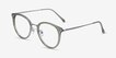 Hollie Green Plastic, MetalEyeglass Frames from EyeBuyDirect, Angle View