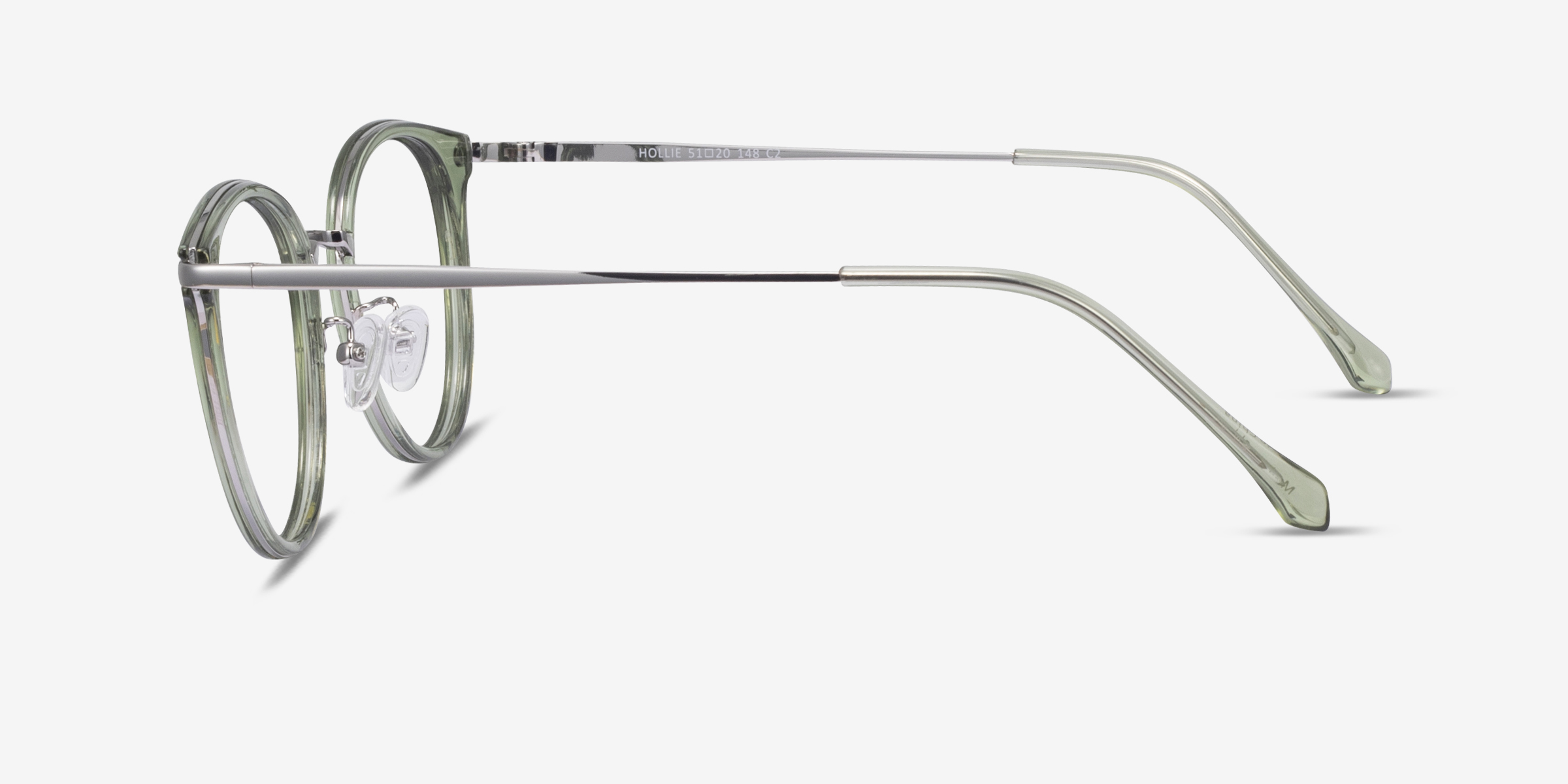 Hollie Round Green Glasses for Women Eyebuydirect