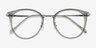 Hollie Green Plastic-metalEyeglass Frames from EyeBuyDirect, Closed View
