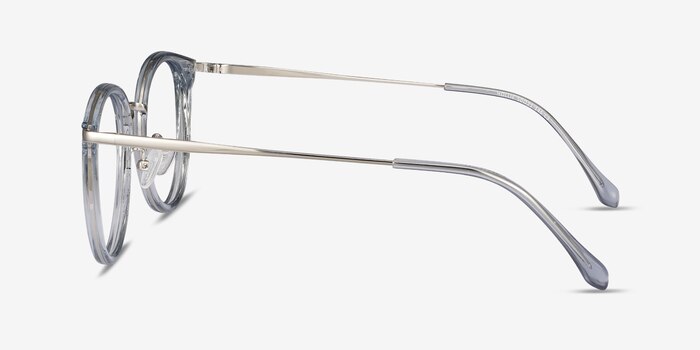 Hollie Bleu Plastic-metal Montures de lunettes de vue d'EyeBuyDirect