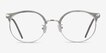 Moon River Clear Green Plastic, MetalEyeglass Frames from EyeBuyDirect, Front View