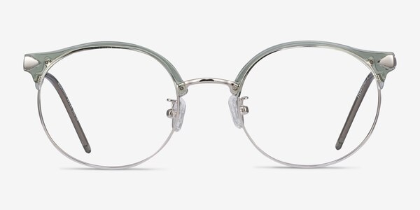 Moon River Clear Green Plastic-metal Eyeglass Frames