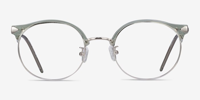 Moon River Clear Green Plastic-metal Eyeglass Frames from EyeBuyDirect