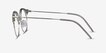 Moon River Clear Green Plastic, MetalEyeglass Frames from EyeBuyDirect, Side View