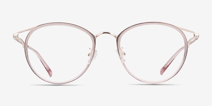 Dazzle Rose Acetate-metal Montures de lunettes de vue d'EyeBuyDirect