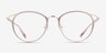 Dazzle Rose Acetate-metalMontures de lunettes de vue d'EyeBuyDirect, Vue de Face