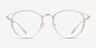 Dazzle Clear Acetate-metalEyeglass Frames from EyeBuyDirect, Front View