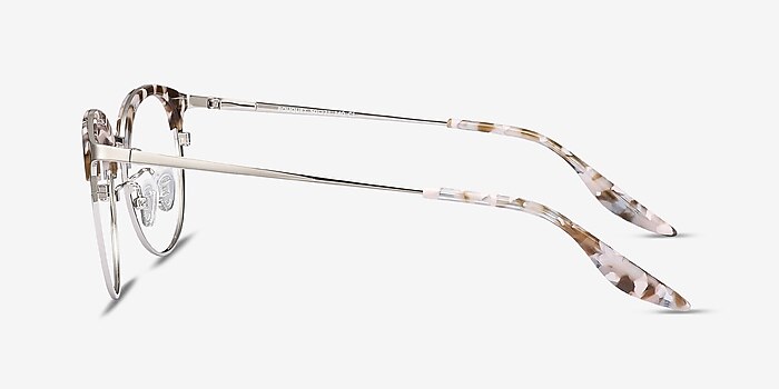 Bouquet Floral Silver Acetate-metal Eyeglass Frames from EyeBuyDirect