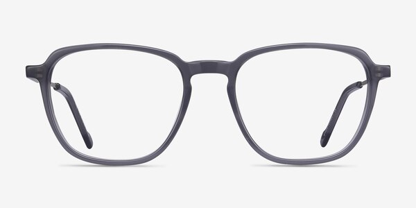 The Fan Gris Acetate-metal Montures de lunettes de vue