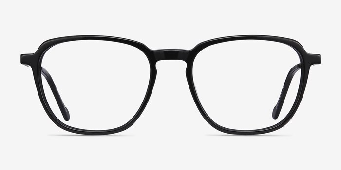 The Fan Black Acetate-metal Eyeglass Frames from EyeBuyDirect