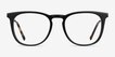 Vinyl Black Acetate, MetalEyeglass Frames from EyeBuyDirect, Front View