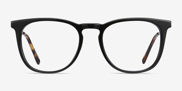Vinyl Square Black Full Rim Eyeglasses | Eyebuydirect