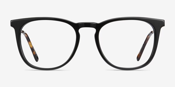 Vinyl Noir Acetate-metal Montures de lunettes de vue