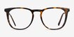 Vinyl Tortoise Acetate, MetalEyeglass Frames from EyeBuyDirect, Front View