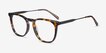 Vinyl Tortoise Acetate, MetalEyeglass Frames from EyeBuyDirect, Angle View