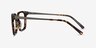 Poise Tortoise Acetate-metalEyeglass Frames from EyeBuyDirect, Side View