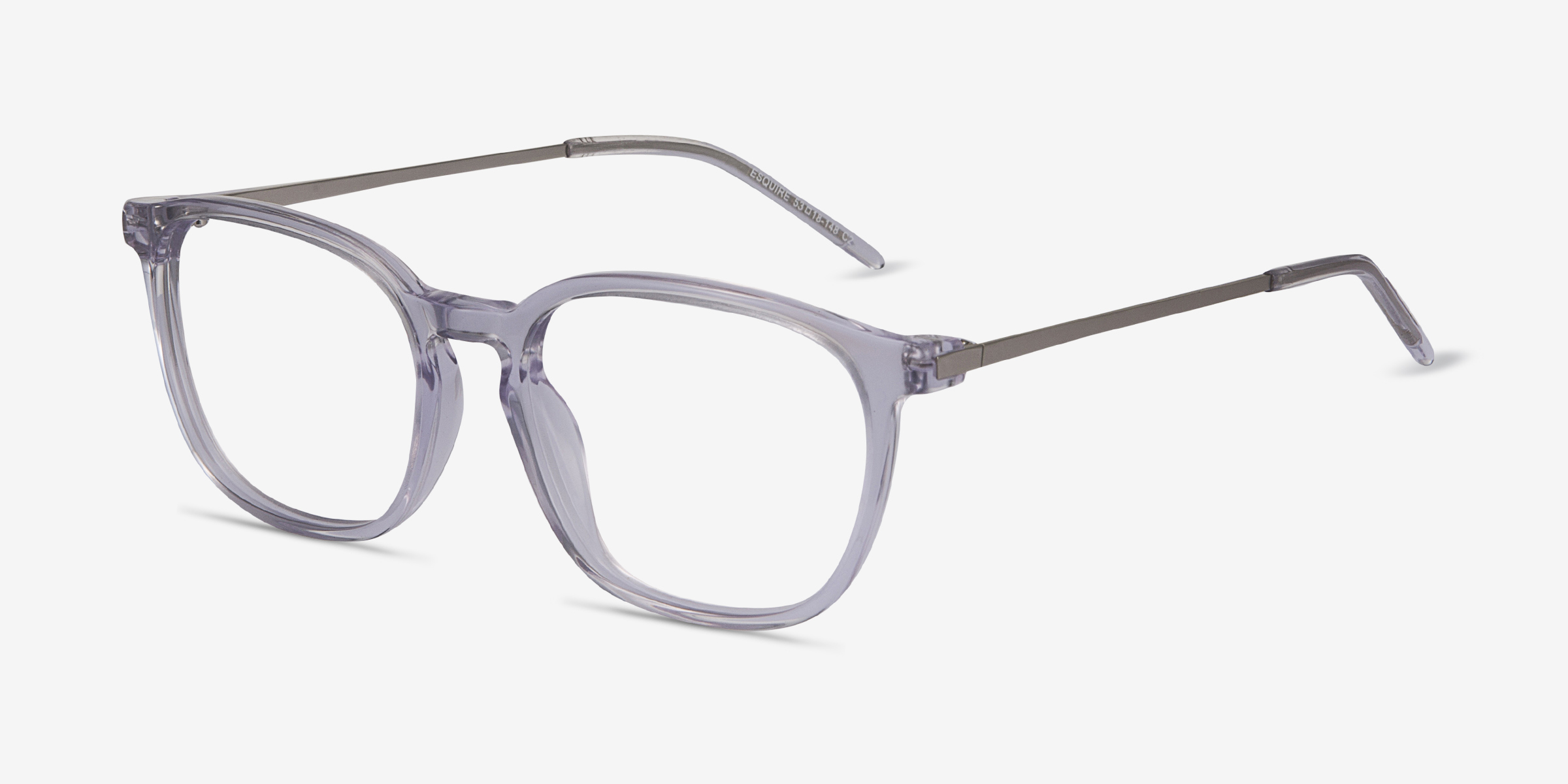 Esquire Square Clear Glasses For Men 