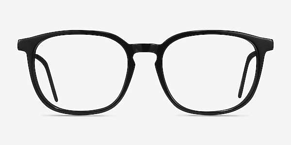 Esquire Noir Acetate-metal Montures de lunettes de vue