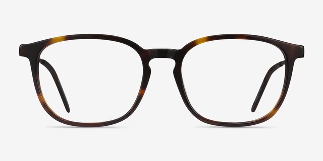Esquire Tortoise Acetate-metalEyeglass Frames from EyeBuyDirect, Front View